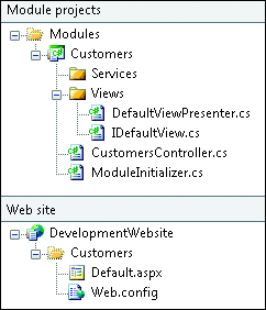 Figure 3 Add a Module