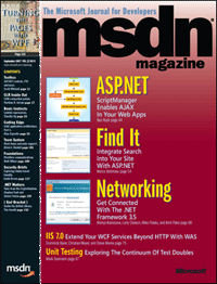 MSDN Magazine September 2007