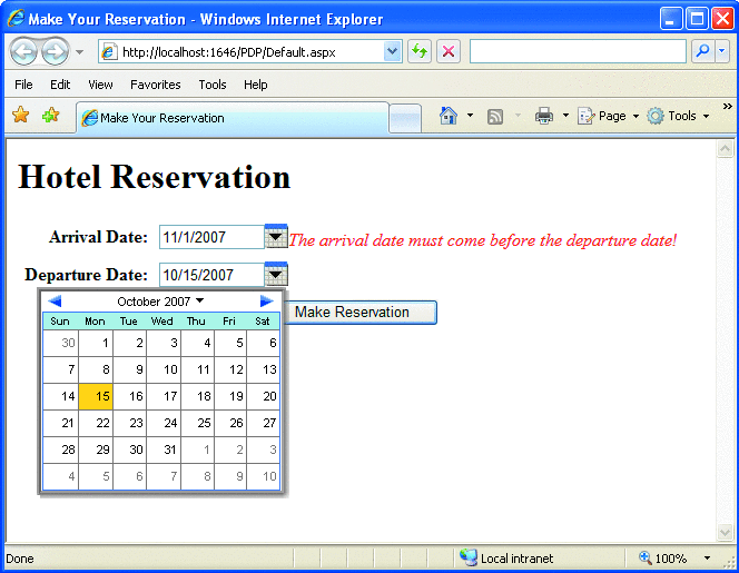 DateTextBox is the Flagship Control of Peter's Date Package 