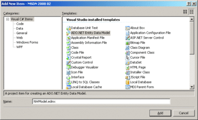 Figure 3 Add an EDM File to Your Project