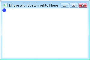Figure 4 An Ellipse Element with Stretch Set to None
