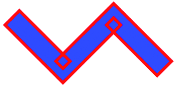 Figure 9 A Widened Path Drawn with Path