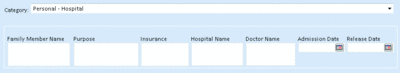 Figure 10 Personal—Hospital Metadata