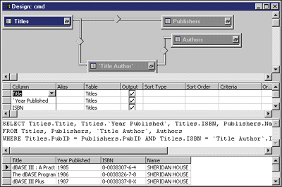 Figure 11 Creating Queries