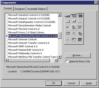 Figure 15 The Hierchical FlexGrid